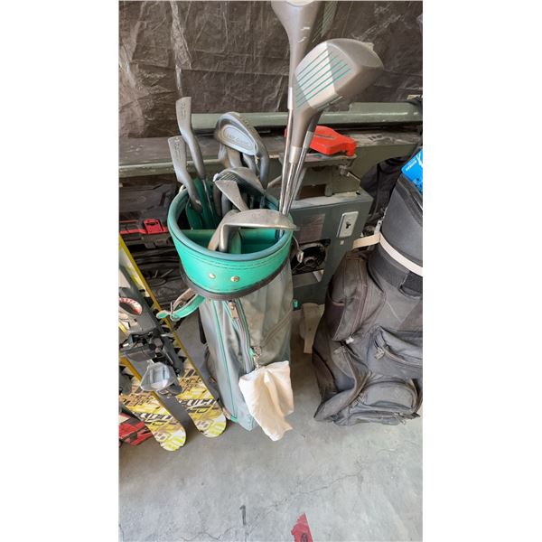 Fazer Golf Club Set With Bag and Pull Cart