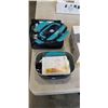 Image 2 : 2 DARK GREY-GREEN FORABEST ELECTRIC LUNCH BOXES