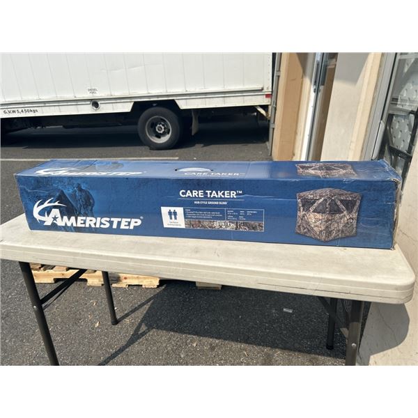 AMERISTEP CARE TAKER HUB STYLE GROUND BLIND