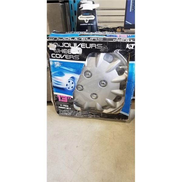2 PACK ENJOLIVEURS 13" WHEEL COVERS