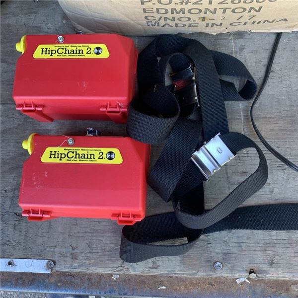 TWO COMMERCIAL HIP CHAIN METRIC DISTANCE MEASURING DEVICES