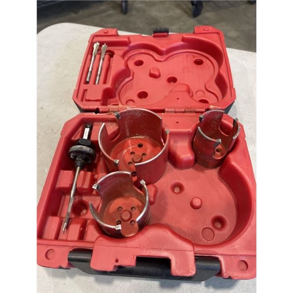 MILWAUKKE 3PC HOLESAW KIT