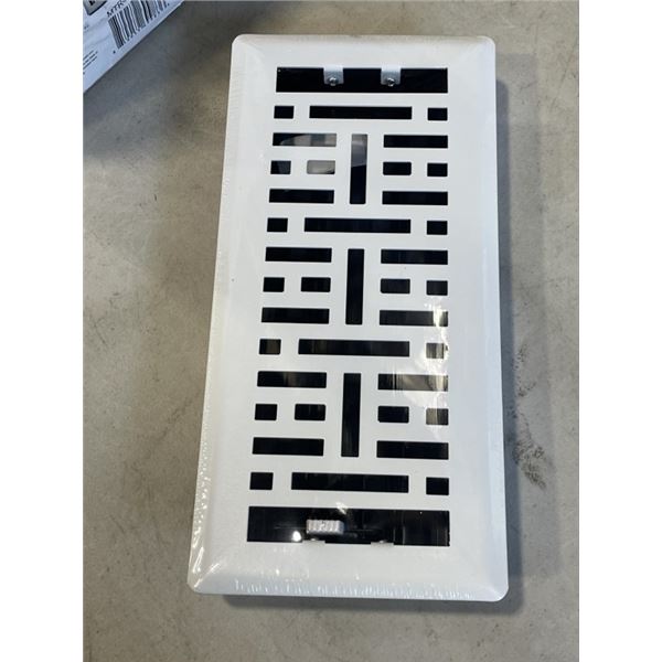 BOX OF NEW 4"x10"  AIR VENT COVERS