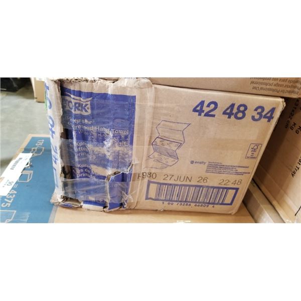 CASE OF TORK XPRESS COMPRESSED HAND TOWELS - 12 PACKS OF 250