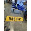 Image 1 : OVERSIZE VEHICLE SIGN AND COVERALLS SIZE 48