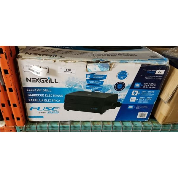NEXGRILL ELECTRIC GRILL MODEL 770-0353