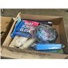 Image 4 : TRAY OF BETTER BOAT ITEMS INCLUDING BOAT COVER SUPPORT POLE, 4 PACK 1/2 IN DOCK LINES, DUNGEE DOCK L