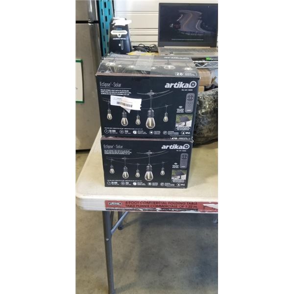 2 BOXES ARTIKA LED STRING LIGHTS