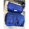 Image 1 : 20 4FT X 8FT BLUE FABRIC DRAPES / TRADESHOW / BACKDROP