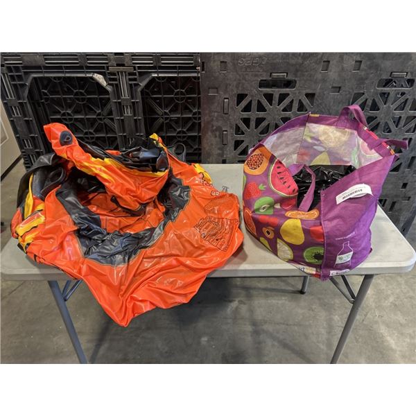 2 KIDS INFLATEABLE RAFTS - NO TEARS OR HOLES