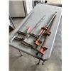 Image 2 : 4 HEAVY DUTY BAR CLAMPS