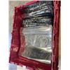 Image 2 : TOTE OF RESEALABLE PLASTIC FOIL BAGS, 12 INCH X 18 INCH