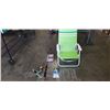 Image 1 : FOLDING CAMPING CHAIR AND 2 NEW FISHING RODS
