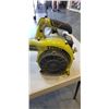 Image 2 : RYOBI 2 CYCLE GAS BLOWER. WORKING