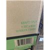 Image 2 : CASE OF PREMIUM HAND TOWEL ROLLS - 12 ROLLS OF 600FT EACH