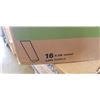 Image 2 : CASE OF PREMIUM SINGLEFOLD WHITE PAPER TOWEL - 16 BUNDLES OF 250