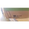 Image 2 : CASE OF PREMIUM SINGLEFOLD WHITE PAPER TOWEL - 16 BUNDLES OF 250