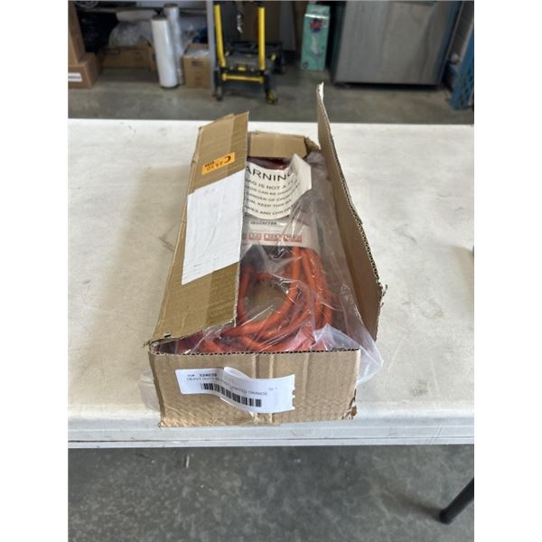 HEAVY DUTY 50 FOOT LIGHTED ORANGE EXTENSION CORD. 16AWG/3C