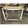 Image 1 : 3 TIER WAREHOUSE 4 WHEEL CART