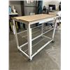 Image 2 : 3 TIER WAREHOUSE 4 WHEEL CART