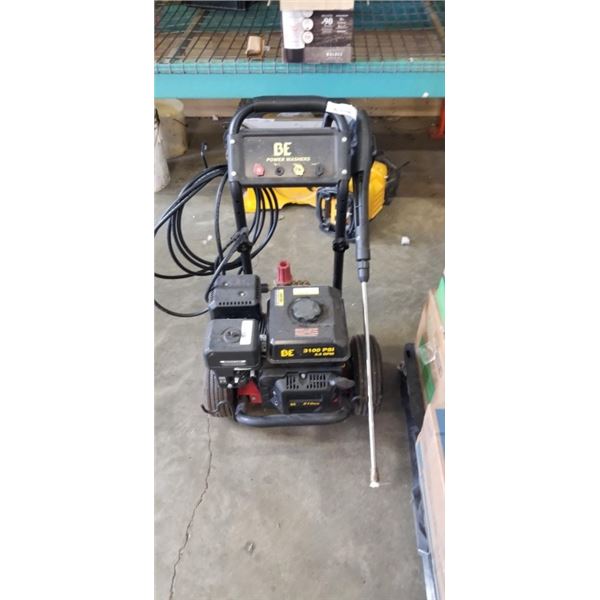 BE POWER 3100 PSI 2.3 GPM. WORKING