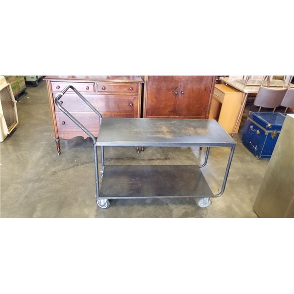 2 TIER WAREHOUSE CART