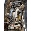 Image 2 : LARGE TOTE OF TOOLS AND CARPENTER VACUUM ATTACHMENT