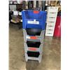 Image 1 : 4 STACKING ORGANIZER BINS
