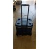 Image 3 : COLEMAN COOLER WITH WHEELS AND HANDLE.