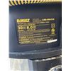 Image 4 : DEWALT STAINLESS 8 GALLON WET DRY SHOP-VAC WORKING WITH HOSE