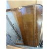 Image 5 : DOUBLE SIZE VINTAGE WOOD BEDFRAME