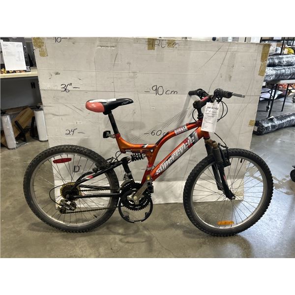 RED SUPERCYCLE BIKE