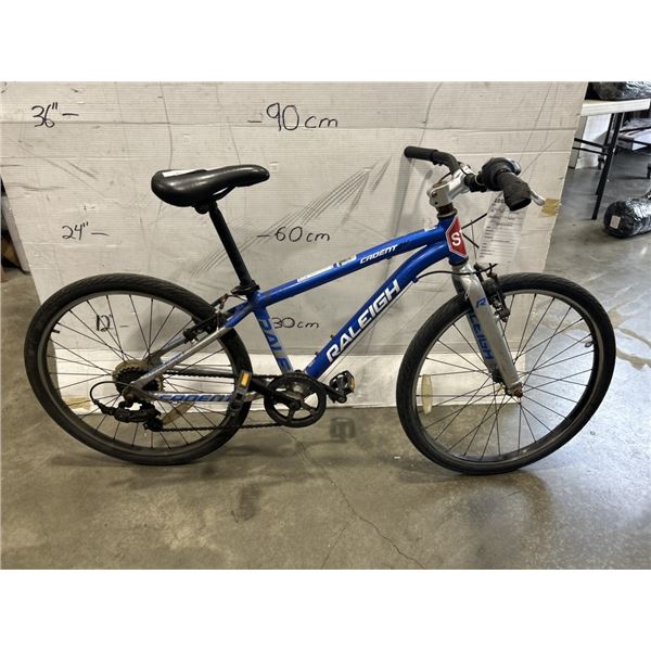 BLUE RALEIGH BIKE