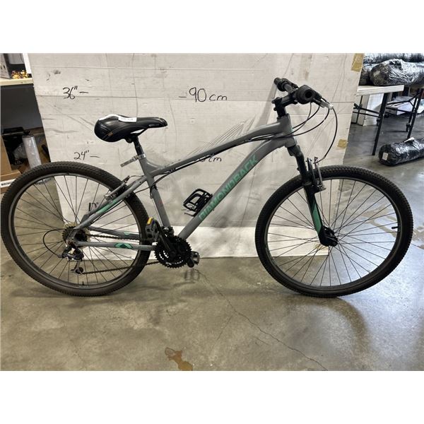 GREY DIAMONDBACK BIKE