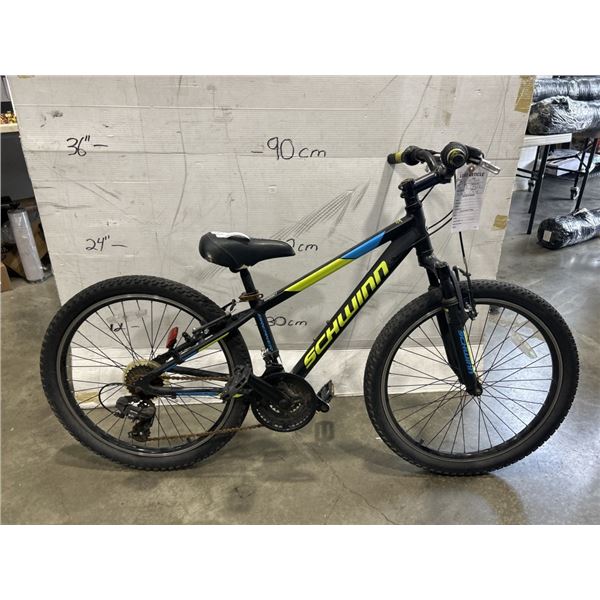BLACK SCHWINN BIKE