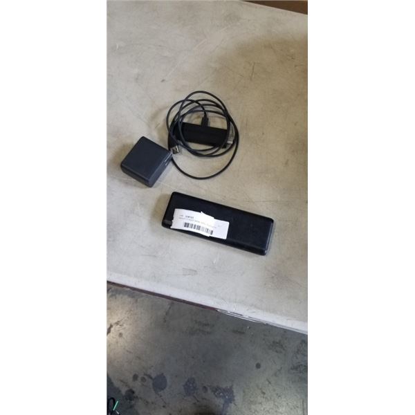 ANKER POWER BANK, WALL PLUG WITH BATTERY BACKUP AND AMAZON TV STICK
