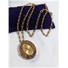 Image 3 : VINTAGE MECHANICAL WIND UP INGRAHAM PENDANT WATCH W/ CHAIN SWISS MADE WORKING