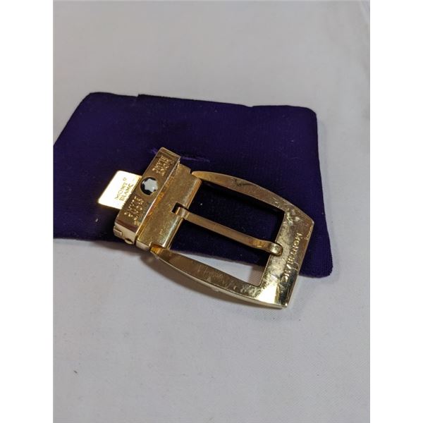 VINTAGE MONT BLANC BELT BUCKLE MADE IN GERMANY UNAUTHENTICATED
