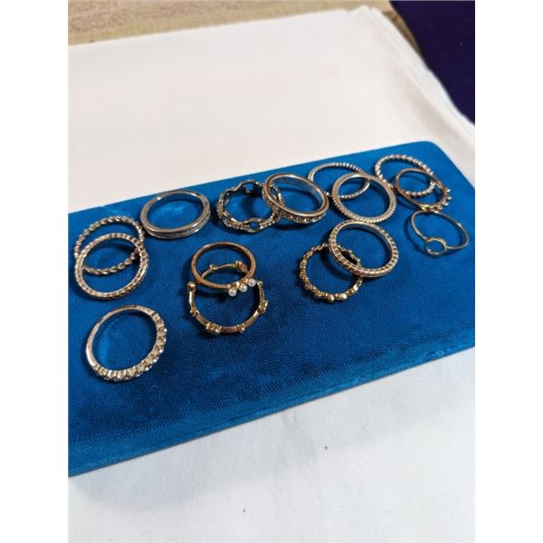 BAG OF MISC RING BANDS