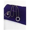 Image 2 : 925 STERLING SILVER PENDANT AND CHAIN NECKLACE