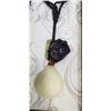 Image 3 : NEW AMETHYST BALL NECKLACE IN BOX