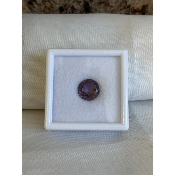 4.2CT NATURAL ROYAL AMETHYST, UNTREATED, ROUND CUT, RETAIL $420