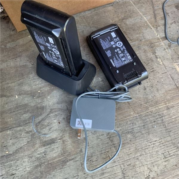 TWO SAMSUNG BESPOKE JET REPLACEMENT BATTERIES WITH CHARGER RETAIL $200+