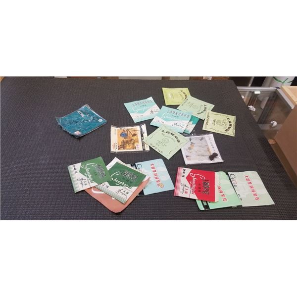 LOT OF NEW GUITAR STRINGS