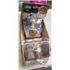 Image 2 : TRAY OF COLLECTIBLES INCLUDING 2 AMIIBO ZELDA FIGURINES, DISNEY 14 PIECE ARIEL STYLING HEAD, FC26 FO