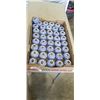 Image 1 : TRAY OF 40BLUE & WHITE PORCELAIN MINI VASES