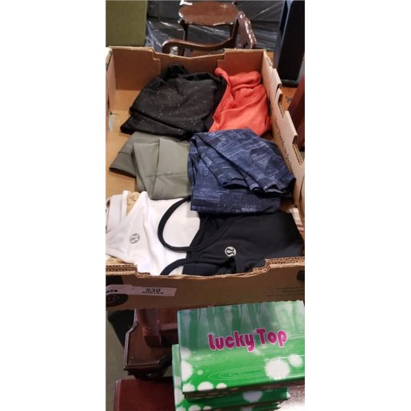 LULULEMON LADIES ATHLETIC CLOTHING, ASSORTED SIZE