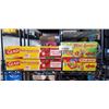 Image 1 : 2 BOXES OF MINI BURGER GUMMIES AND 2 ROLLS OF GLAD  CLING WRAP