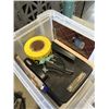 Image 3 : TOTE OF OFFICE SUPPLIES