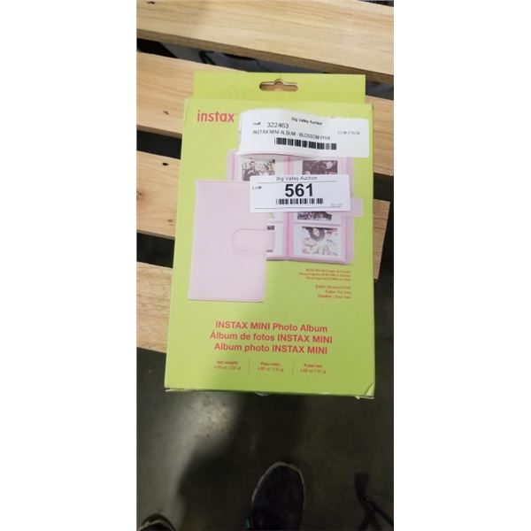 INSTAX MINI ALBUM - BLOSSOM PINK
